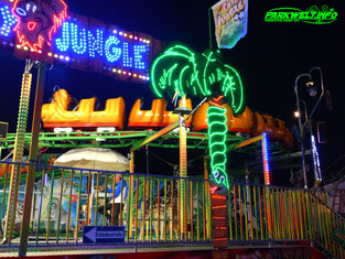 crazy jungle luxem sbf visa Achterbahn Rollercoaster Coaster Kirmes Volksfest Jahrmarkt Attraktion Fahrgeschäft Karussell 