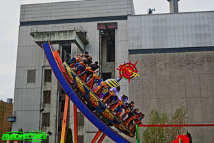 Disko Disk o Zamperla Wunderland Kalkar Freizeitpark Rollercoaster Achterbahn