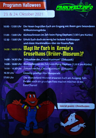 halloween Wunderland Kalkar Programm 