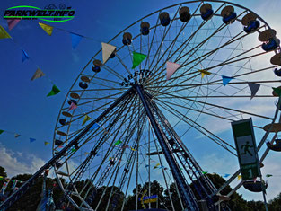 Liberty wheel robert gormanns riesenrad mondial big wheel   Rollercoaster Coaster Kirmes Volksfest Jahrmarkt Attraktion Fahrgeschäft Karussell  infos technische daten