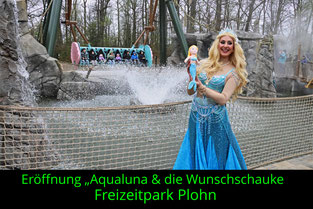 Freizeitpark Plohn Eröffnung Aqualuna und die Wunschschaukel Neuheit 2025 new Wild Swing ART Engineering