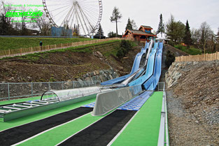 yakaris rutschige wasserfälle Fort Fun Abenteuerland Freizeitpark Bestwig Wasserfall Themepark