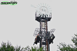 Sky Fall Allgäu Skyline Park Soriani & Moser Free Fall Tower 