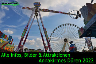 Anna Kirmes Düren Volksfest Anfahrt Info Bilder Attraktione Fahrgeschäfte