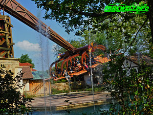 höhenflug erlebnispark tripsdrill gerstlauer sky fly attraktion fahrgeschäft 