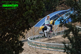 kleiner donners wilder ritt yakari Fort Fun Abenteuerland Freizeitpark Bestwig Wasserfall Themepark