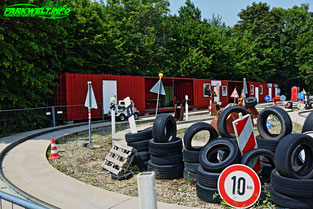 Baustellenfahrt SBF Visa Kinder Karussell Eifelpark Gondorf Freizeitpark