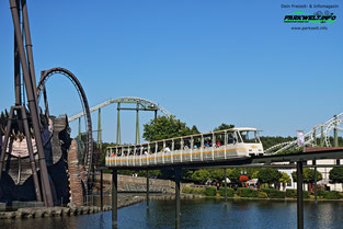 Monorail Mack Rides Heide Park Resort Soltau Niedersachsen Freizeitpark Themepark Colossos Achterbahn Attraktionen Park Plan Adresse Infos Bilder Show