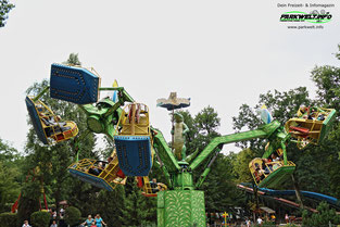 Airboat Huss Rides Tier Freizeitpark Thüle Friesoythe Niedersachsen Attraktionen Adresse Map Guide Park Plan Achterbahn Rollercoaster Tiere Fahrgeschäfte Infos 