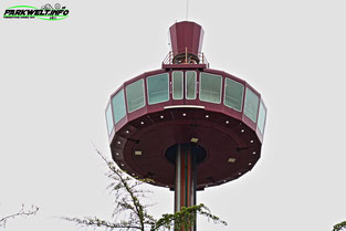 Sky Tower Aussichtsturm Schwarzkopf Zeppelin Attractiepark Slagharen Freizeitpark Themepark Attraktionen Fahrgeschäfte Info Park Plan map guide anfahrt