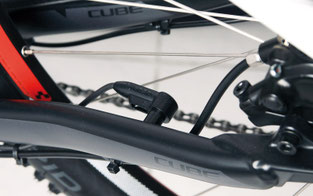 Abgesehen vom Unterrohr ist das Cube eine schlanke Erscheinung