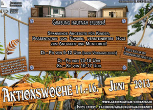 Grabung Chemnitz Aktionswoche