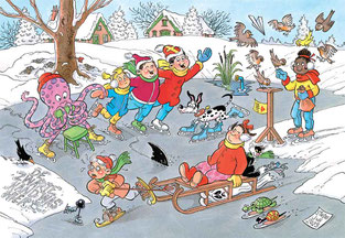 Jan van Haasteren – Schaatsen 240
