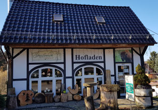 Hofladen der Straußenfarm (Foto privat)