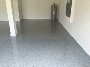 textured garage floor