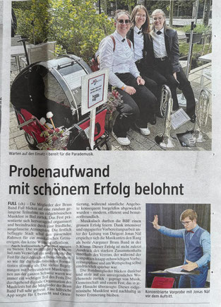 Zeitungsbericht Die Botschaft, 20. Mai 2026
