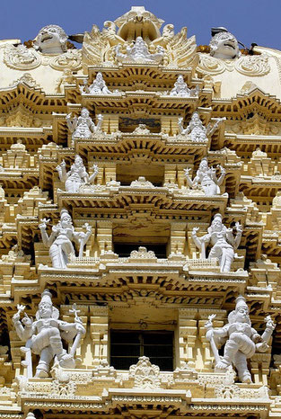 Temple Sri Cahmundeswari atop Chamundi Hill in Mysore