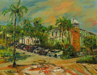 Islanders INN, 8x10, Oil, $ 150