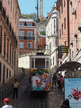 Straßenbahn, Lissabon, Portugal