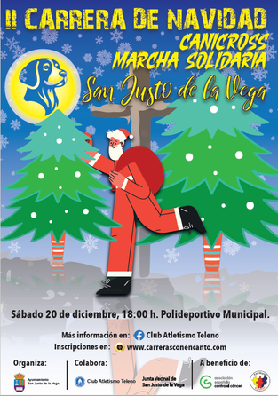 II CARRERA DE NAVIDAD SAN JUSTO DE LA VEGA - 20 Diciembre 2025