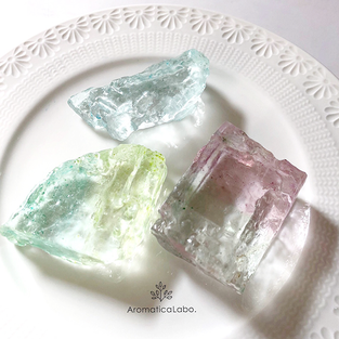 Crystal soap transparent soap gemstone soap aromatica soap class