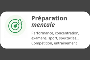 Icône représentant la préparation mentale d'examens ou concours ou sport-accompagnement en hypnose à Orléans
