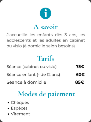 Icône représentant les tarifs des séances d'hypnose à Orléans