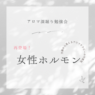 精油で創る　救急箱レッスン