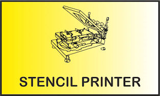 Stencil printer Pastendrucker