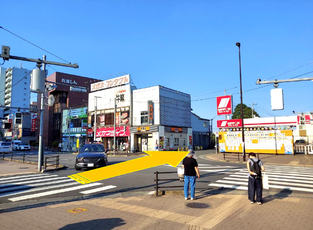 武蔵小金井駅北口ロータリーの画像