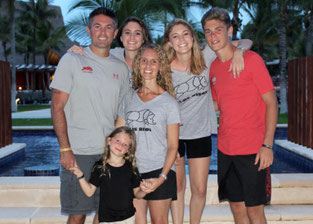 Brock, Madi (20), Brooke (19), Jake (16), Kerrie, Luciana (4)