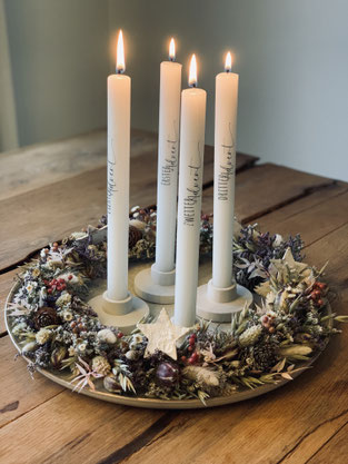 Adventskranz Workshop Basel