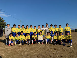 11月29日 土 射水市新人交歓会 U 11 小杉サッカークラブ