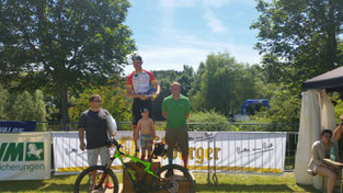 Zweiter Platz für die e-motion e-Bike Welt Saarbrücken beim Erbeskopfmarathon