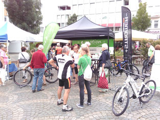 e-motion e-Bike Stand auf dem E-Bike Wochenende in Worms