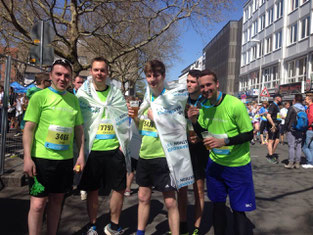 e-motion e-Bike Team beim Halbmarathon in Hannover