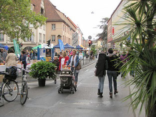 Autofreie Theaterstraße Würzburg
