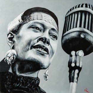 #artecontemporanea #jazz #collezionismo #gallery #billieholiday