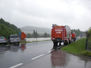 Hochwasser in Hofstetten-Grünau