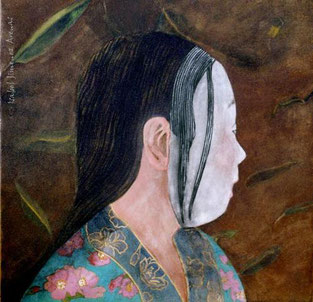 Detalle de "Tradición", 45 x 45 cm, 2004.