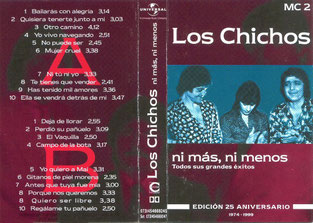 LOS CHICHOS 25º Aniversario ni mas ni menos MC 2