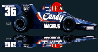 Bruno Giacomelli by Muneta & Cerracín