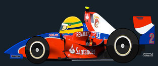 Bruno Senna by Muneta & Cerracín - iSport International at the Silverstone round of the 2008 GP2