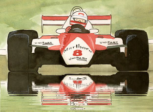 Niki Lauda by Muneta & Cerracín