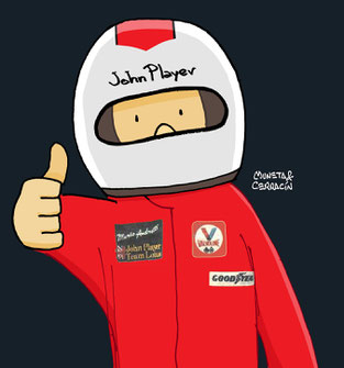 Mario Andretti by Muneta & Cerracín