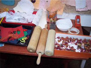 Foto - Material Papierschöpfen