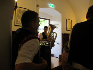 im Jägerstüberl der Kloster-Brauerei