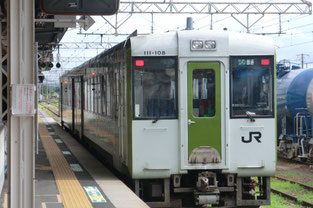 磐越東線神保駅