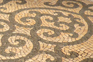 Portuguese pavement detail