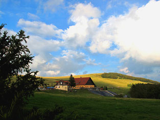 das Hochplateau des Ballon d´Alsace ist 1.435 m hoch